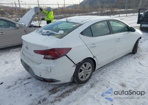 2019 Hyundai Elantra Sel z USA, uszkodzony, nr VIN 5NPD84LF5KH477434